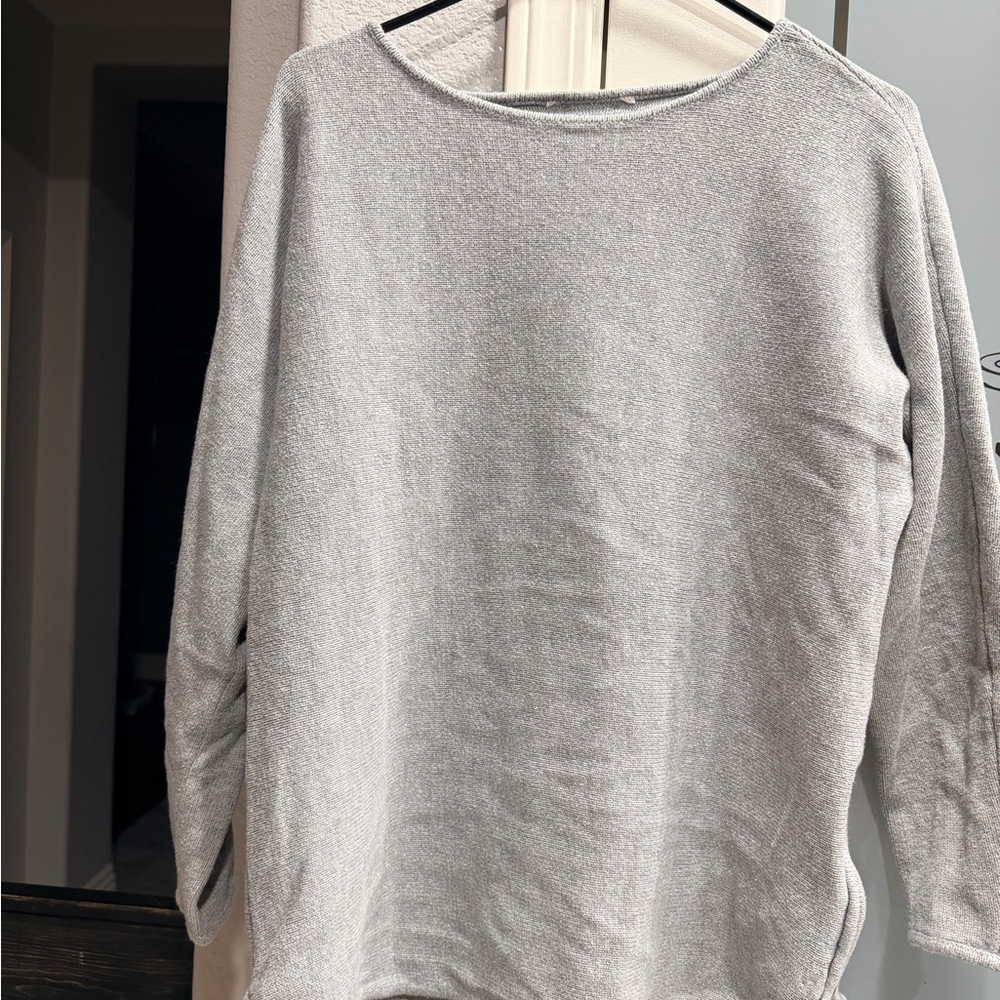 Michael Kors Light Gray Knit Top